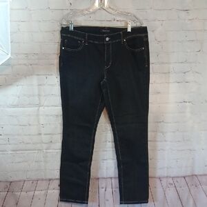 Black Market Slim Ankle Blue Jeans Boot Cut New Dark Wash Women's Jeans